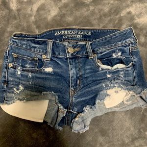 American Eagle Denim Shorts Size 6